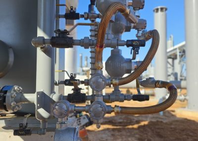 Blowdown Silencer Area Tubing