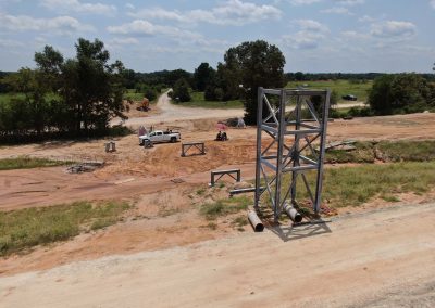 Scrubber Area Pipe Bridge
